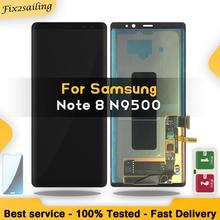 SUPER AMOLED Display For SAMSUNG Galaxy NOTE8 LCD N950 N950F Display Touch Screen Replacement Parts 2024 - buy cheap