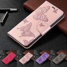 Для LG K51 чехол 3D бабочка из искусственной кожи флип чехол для LG K51 чехол для телефона чехол для LG K51 чехол для телефона Funda 2024 - купить недорого