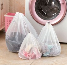Одежда стиральная машина мешок для белья помощь белье сетка для стирки мешок корзина утолщенная сумка на шнурке s m l F2299 2024 - купить недорого