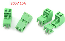 20pcs 2 Poles/2Pin Universal PCB 5.08mm 300V 10A PCB Screw Terminal Block Connector Tools 2024 - buy cheap