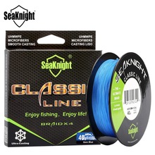 SeaKnight 500M 4 Strands PE Braided Fishing Line Classic Multifilament Line High Quality 4 Weaves Carp fishing 2024 - buy cheap