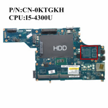 Excellent For DELL E5540 Laptop Motherboard With I5-4300U DDR3 CN-0KTGKH KTGKH VAW50 LA-A101P 100% Working 2024 - buy cheap