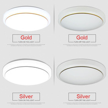 New Hot LED Acrylic Ceiling Light White Round Bedroom Balcony Lamps for Modern Kitchen Hallway 2024 - buy cheap