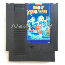 Snow Brothers видео игровая карта-картридж для 72-контактного 8-битного игрового плеера 2024 - купить недорого