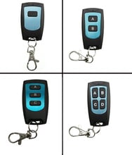 Xuanlongyuan 1 2 3 4 CH 1CH 2CH 3CH 4CH RF Controle Remoto Sem Fio RF Transmissor À Prova D' Água, 315/433. 92 MHZ/lâmpada/Porta Da Garagem