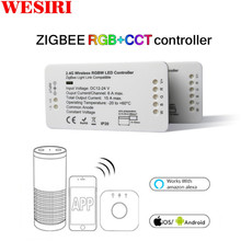 LED Controller RGB+CCT RGBW WWCW LED Strip APP Controller DC12/24V Linear Light Dimmer 2024 - buy cheap