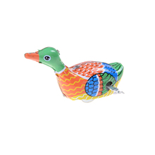 Cartoon swimming duck Clockwork Baby Toys Infant Crawling Wind UpToy Educational Kids Classic Toy Walking Metal Tin Toy 2024 - buy cheap