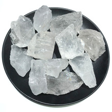 1Pcs Natural Collectibles White Rock Quartz Crystal Stones Rough Polished Feng Shui Gravel Specimen Healing Stones Home Decor 2024 - buy cheap