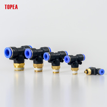 Air hose connector  6mm 8mm 10mm 12mm 4mm hose Pipe to M5 1/8" 1/4"  3/8" 1/2"  Male Thread pneumatic fitting for compressor air 2024 - buy cheap