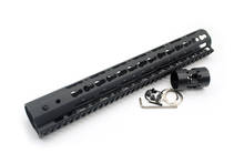 .223 Black Slim Style 13.5 inch Free Float Keymod Handguard Rail Mount System Fit AR15 M4 M16 Series 2024 - buy cheap