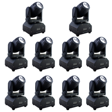 10Pcs/lot High Quality 10W 4in1 RGBW LED Mini Moving Head Beam Light Bright Stage Lamps Sound Party DJ Disco Club Lighting 2024 - buy cheap