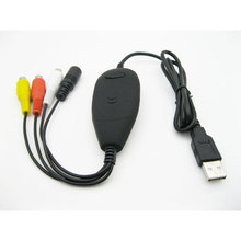 USB 2,0 видеосъемка HD видео конвертер рекордер аналоговый преобразователь видео аудио в цифровой формат для Windows 7 8 10 2024 - купить недорого