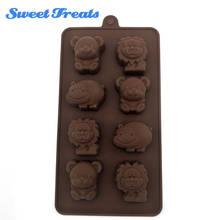 Sweettreats  1PCS Hippo Lion Bear Shape Silicone Mold, Jelly, Chocolate, Soap ,Cake Decorating DIY Kitchenware ,Bakeware 2024 - buy cheap