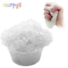 50g Crystal Slime Rice Mud Glue Foam Clear Bead Cloud Fluffy Slime AntiStress Toy Light plasticine Modeling Clay Putty for Kids 2024 - buy cheap