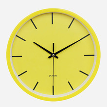 Creative Lemon Big Wall Clock Simple Modern Design Living Room Mute Home Decoration Wall Clocks Kitchen 2018 Yellow Gift 2024 - buy cheap