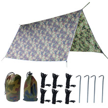 3X3M Camo Sun Shelter Camouflage Tent Tarp Ultralight Shade Awning Outdoor Camping Woodland Jungle Hunting Shooting Fishing 2024 - buy cheap