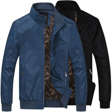 YG6302-A1432 outono inverno 2020 nova moda masculina meia idade tamanho grande engrossado gola solta casaco jaqueta barato por atacado 2024 - compre barato