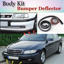 Bumper Lip Deflector Lips For Opel Calais Front Spoiler Skirt For Car Lip Car Scratch Proof Adhesive Strip / Body Kit Strip 2024 - buy cheap