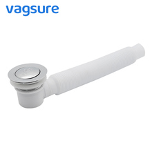 Ванночка Vagsure 1 шт., ванная комната, ванна, латунь, Push-Down, Pop Up, слив, душевая комната, раковина, слив, слив, ванна, фильтр, законченный слив 2024 - купить недорого