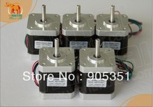 Высокое качество! 5 шт. ЧПУ Nema17 для 12VDC, 2800g.cm, 34 мм длина, 4-Lead,Wantai Stepper Motor 2024 - купить недорого