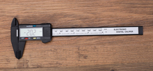 Calibre vernier digital lcd com 150mm e 6 polegadas, compasso caliper, em fibra de carbono, micrômetro eletrônico, ferramenta de medição com caixa 2024 - compre barato