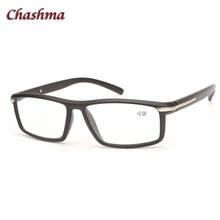 Chashma Brand Designer Optical Eyewear Plastic Reading Glasses Sport Stylish Men's Eye Glasses for Read Black Color +1.5 Female 2024 - buy cheap