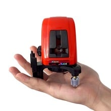 360 degree self-leveling Portable mini Cross Red Laser Levels Meter 2 line 1 point 635nm Leveling Instrument Tools hot 2024 - buy cheap