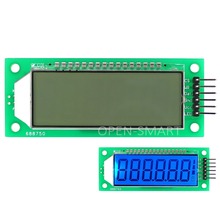 Blue Backlight LCD Module 2.4 inch 6-Digit 7 Segment LCD Display Module HT1621 LCD Driver IC with Decimal Point for Arduino 2024 - buy cheap