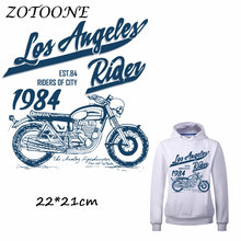 Zotoone emblemas para bicicleta motocicleta, emblemas para vestuário de transferência de calor diy, acessórios camisetas decoração, aplique patches 1984 2024 - compre barato
