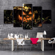 Modular HD Painting Poster Wall Decoration Art Printed Modern 5 Panel Hallowmas Living Room Home Pictures Canvas Framework 2024 - buy cheap