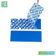 100pcs/lot 70x25mm Free Shipping Blue Printed Void Stickers Warranty Void If Removed Security Original Anti-fake Sticker Labels 2024 - buy cheap