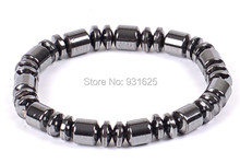 Fashion Healthy Jewelry Magnet Bracelets Wholesales Magnetic Hematite Beads Elastic Bracelet for Women and man 2024 - buy cheap