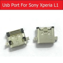 Novo conector do porto de carregamento usb para sony xperia l1 g3311 g3313 mirco usb sincronização data carregador plug doca reparação peças reposição 2024 - compre barato