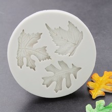 Luyou 3D Maple Leaves Silicone Cake Fondant Molds Cupcake Decorating Tools Kitchen Baking Molds FM1498 2024 - buy cheap