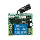 DC 12 V 1CH Código de Aprendizagem Sem Fio Sistema de Comutação Controle Remoto 1 Receptor * e 2 * Transmissor Garagem Applicance porta/lâmpada/janela - compare preços DC 12 V 1CH Código de Aprendizagem Sem Fio Sistema de Comutação Controle Remoto 1 Receptor * e 2 * Transmissor Garagem Applicance porta/lâmpada/janela - compare preços