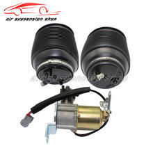 Set Rear Air Suspension Spring Bag Gas Shock Compressor Pump for Toyota Land Cruiser Prado 120 Lexus GX470 4808035011 4891060020 2024 - buy cheap