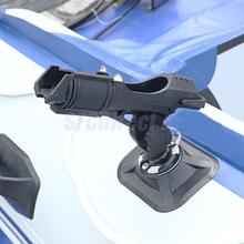 Kayak Inflatable Fishing Boat Rod Holder Rail Side Flush Mount Rod Holder Fishing Tackle Tool 360 Degree Adjustable Dinghy Pesca 2024 - buy cheap