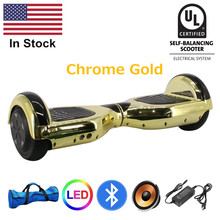 US UL2272 Сертифицированный 6,5 дюймов Ховерборд с Bluetooth спикер сумка электрический скутер электрический скейтборд Ховерборды хром золото 2024 - купить недорого