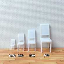 10pcs/lot 1:25 1:30 1:50 1:100 G Scale Model Building Dinning Chairs For Miniature Furniture Decoration 2024 - buy cheap
