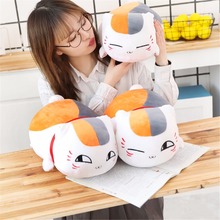 30cm gran oferta Anime Natsume Alibaba.com maestra gato de peluche juguetes de peluche de regalo para niños gato de La felpa almohada cojín 2024 - compra barato