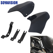 Motorcycle Parts Air Heat Deflector For Softail 2000-2016 Saddle Shields Air Heat Deflector For Softail 2024 - buy cheap