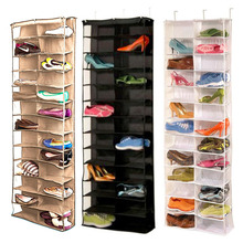 26 Pocket Shoe Organizer Door Hanging Shoes Storage Wall Bag Closet Holder Family Save Space Organizer Home Decoration Supplies 2024 - buy cheap