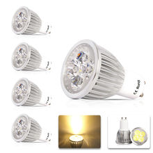4x GU10 12w LED Light Bulb AC 220V 110V Dimmable Warm / Cold White Spotting Lamp 2024 - buy cheap