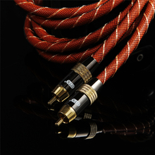 Цифровой коаксиальный аудио кабель EMK OD8.0 премиум-класса стерео аудио Rca к Rca коаксиальный кабель динамик Hifi сабвуфер кабель AV TV 2024 - купить недорого