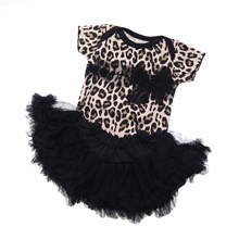 KEIUMI-vestido de leopardo para niñas, picardías con traje para muñeca Reborn de 22-23 pulgadas, ropa de bebé para niños, juguete DIY 2024 - compra barato