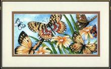 Fishxx наборы для вышивки крестиком T402 Цветы бабочки летающие картины наборы вышивка 100% Египетский Хлопок прекрасная нить для вышивки 2024 - купить недорого