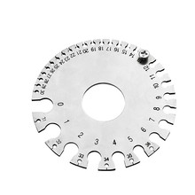 ABEDOE новые металлические круглые AWG SWG (стандартный провод GaugeThickness измерительный прибор линейка датчик Диаметр инструмент 2024 - купить недорого