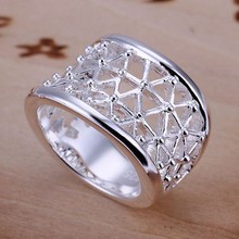 Ring Silver Plated Ring sterling-silver-jewelry ring factory prices Hollow Ring /ILYGXVXG UQEXIILF 2024 - buy cheap