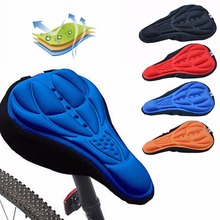 Mountain Bike Saddle Breathable Cushion Cover Road Bike Thickened Soft Cycling Seat Mat 3D Sponge Polymer Bicycle Saddle Seat 2024 - buy cheap