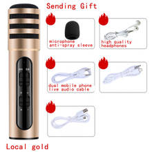 Wireless Karaoke Microphone Speaker Mikrofon KTV Karaoke Player Echo System Digital Sound Audio Mixer Singing Machine MICK.C6 2024 - buy cheap